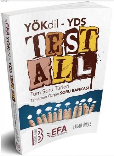 YÖKDİL - YDS Test All Tüm Soru Türleri Özgün Soru Bankası Benim Hocam Yayınları