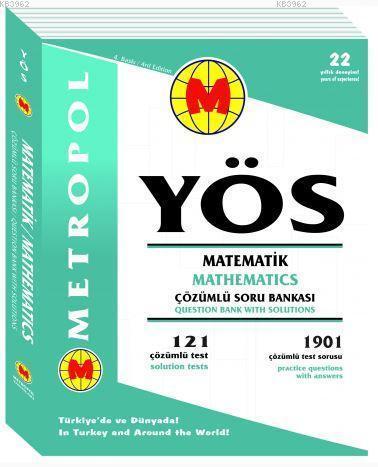 YÖS Matematik Tüm Konular (Çözümlü Soru Bankası)