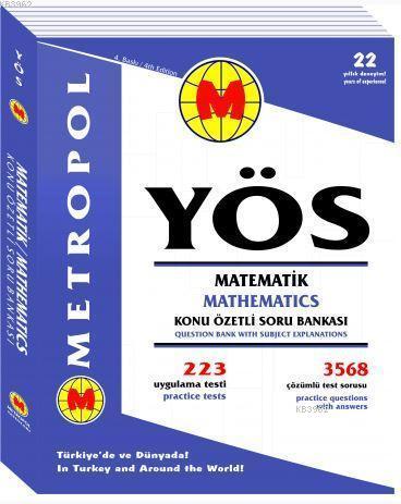 YÖS Matematik Tüm Konular (Konu Özetli Soru Bankası)