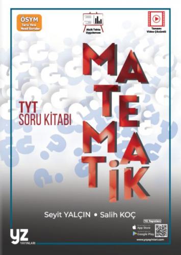 YZ Yayınları YKS TYT Matematik Soru Kitabı