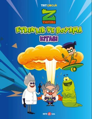 Z Takımı Etkinlik Ve Boyama Kitabı 3
