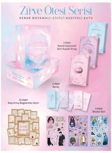 Zirve Ötesi Serisi Yan Boyamalı (3 Kitap Kutulu Set) Adora Yağmur