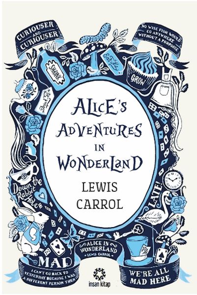In　Alice's　Carroll　Ciltli　Adventures　Wonderland　Lewis